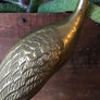 Vintage Brass Pair of Cranes