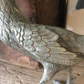 Large Vintage Brass Pheasant Ornaments