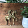 Vintage Brass Horse