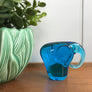 Mid Century Glass Elephant Paperweight/Ornament