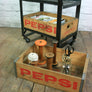 Industrial Steel Pepsi Crate Trolley