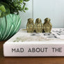 Vintage Brass Three Wise Monkeys #A1