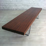 Vintage 1960s teak low bench/coffee table