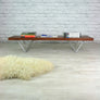 Vintage 1960s teak low bench/coffee table