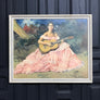 Mid Century 'Flamenco Lady' Framed Print #B1