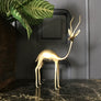 Mid Century Brass Antelope