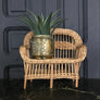 Vintage Boho Rattan Sofa (doll's size)