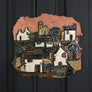 Mid Century Studio Pottery Wall Plaque #A1