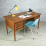 Vintage Danish Mid Century Teak Desk