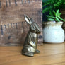 Pair of Mid Century Brass Rabbits