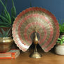 Vintage Brass Peacock Ornament (Large)