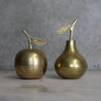 Vintage Brass Apple & Pear Trinket Boxes 22-1