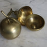 Vintage Brass Apple & Pear Trinket Boxes 22-1