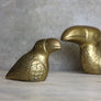 Petite Vintage Hollywood Regency Brass Toucan