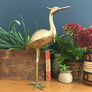 Vintage Mid Century Brass Crane