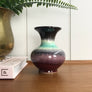Mid Century Drip Glaze Ceramic Vase #A1