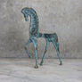 Mid Century Bronze Horse Ornament - 05H