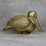 Large Vintage Hollywood Regency Brass Pelican