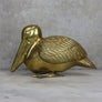 Large Vintage Hollywood Regency Brass Pelican