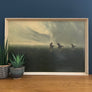 1960s Vintage Framed 'Horses in the Clouds' Print