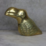 Large Vintage Hollywood Regency Brass Toucan