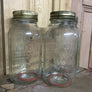 A Set of Six Vintage Kilner Storage Jars