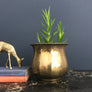 *Medium* Vintage Brass Planter
