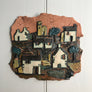 Mid Century Studio Pottery Wall Plaque #A1