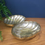Mid Century Brass Clam Shell