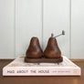 Teak Mid Century Pear Salt & Pepper Set