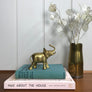 Mid Century Brass Elephant - Small