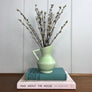 Vintage Art Deco Green Jug/Vase