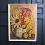Mid Century French Still Life 'Sunflowers' Framed Print
