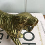 Medium Mid Century Brass Tiger #A1