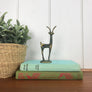 Mid Century Bronze Gazelle - Small