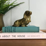 Mid Century Brass 'Basset Hound' Dog