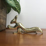 Vintage Brass Squirrel Nutcrackers