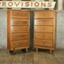 Mid Century Oak Solicitors Storage Cabinet #1