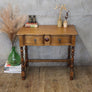 antique_oak_serpentine_side_console_table