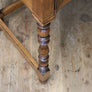 antique_oak_serpentine_side_console_table