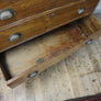 antique_vintage_rustic_oak_chest_of_drawers