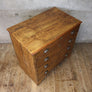 antique_vintage_rustic_oak_chest_of_drawers