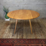 Mid Century Ercol Model 384 Drop Leaf Dining Table - 1008b
