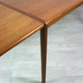 Vintage Danish Teak Extending Dining Table