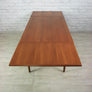 Vintage Danish Teak Extending Dining Table