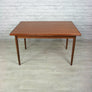 Vintage Danish Teak Extending Dining Table