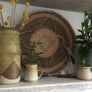 Vintage Handmade Ethnic African Basket / Natural Wall Art #10