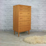 Vintage 1950s E-Gomme Tallboy Chest of Drawers