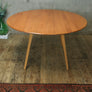 Vintage Ercol Model 383 Drop Leaf Dining Table - 1308d