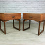 Pair of Vintage G-Plan Quadrille Bedside Tables